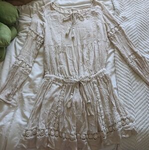 Boho cream dress